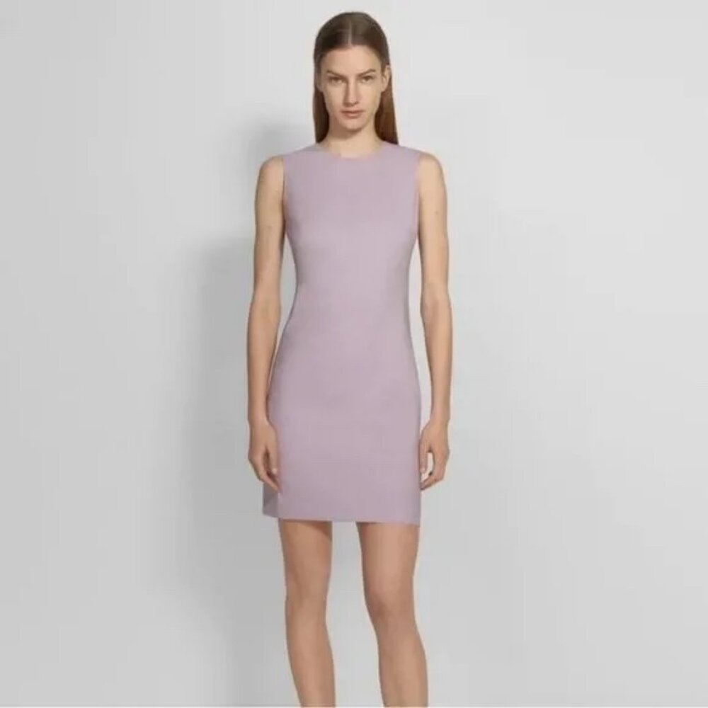 Theory Sleeveless Fitted Dress in Good Wool (Size 00)
